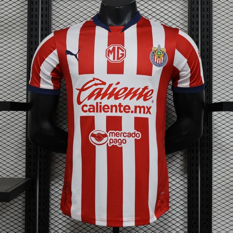 Mexico-Liga MX Chivas home player version jersey Summer Sportswear GS222-1