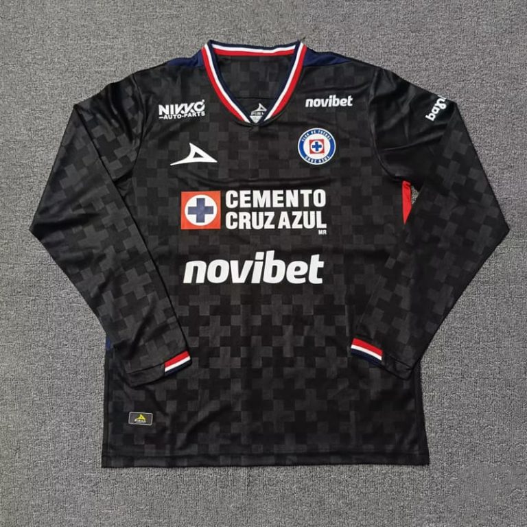 Mexico-Liga MX Cruz Azul Third Away Long Sleeve soccer jersey Summer Sportswear GS163-1