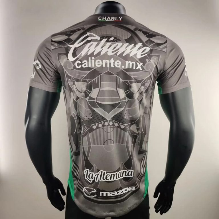 Mexico-Liga MX Leon third away player version soccer jersey Summer Sportswear GS177-2
