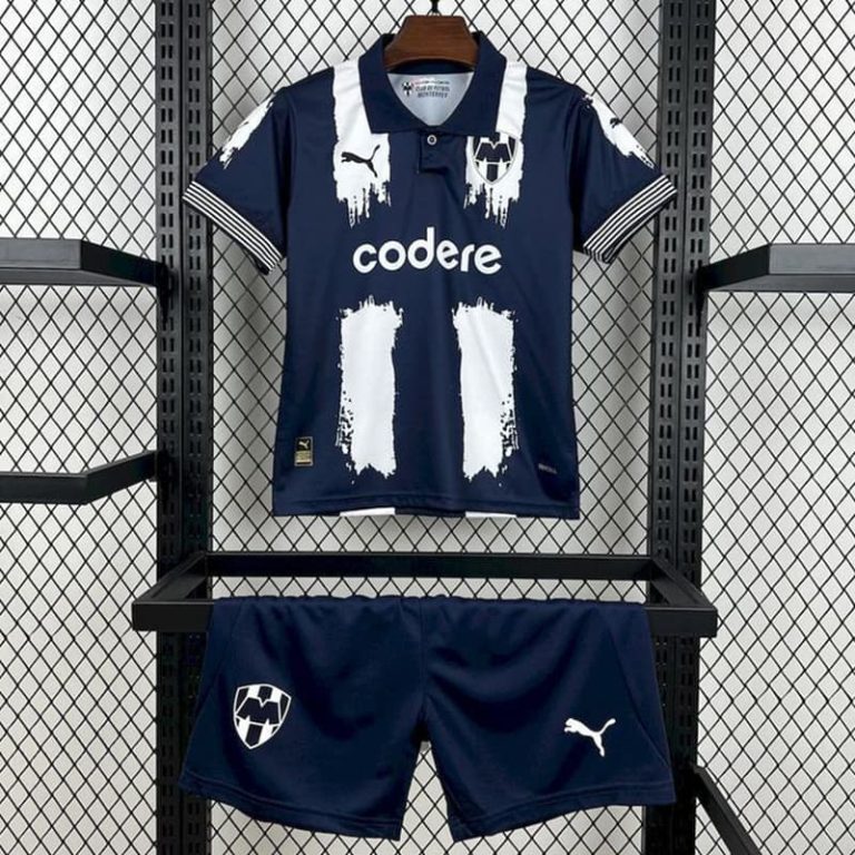 Mexico-Liga MX Monterrey Home Kids Kit Summer Sportswear GS183-1