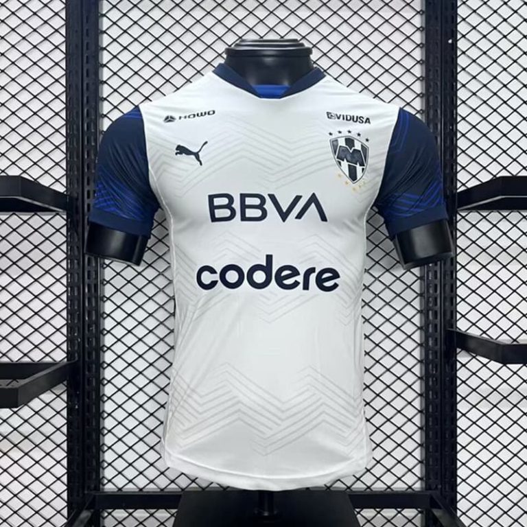 Mexico-Liga MX Monterrey away white player version jersey Summer Sportswear GS191-1