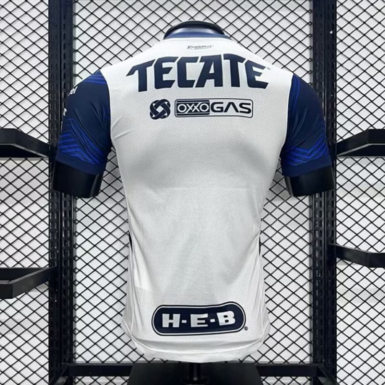 Mexico-Liga MX Monterrey away white player version jersey Summer Sportswear GS191-2