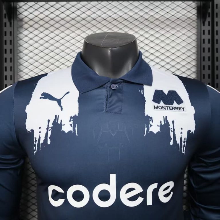 Mexico-Liga MX Monterrey home long sleeve player version jersey Summer Sportswear GS169-3
