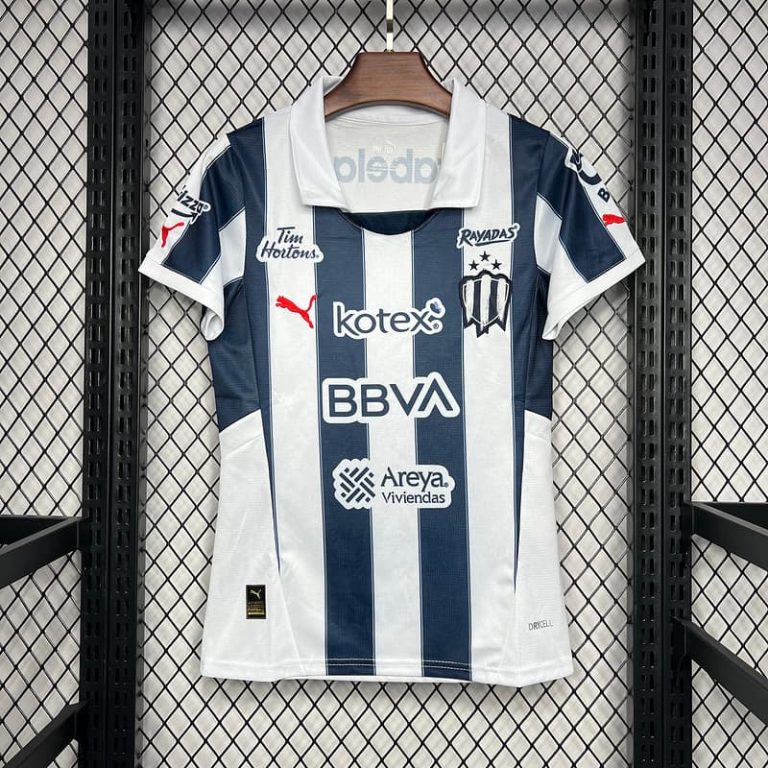 Mexico-Liga MX Monterrey home woman soccer jersey Summer Sportswear GS193-1