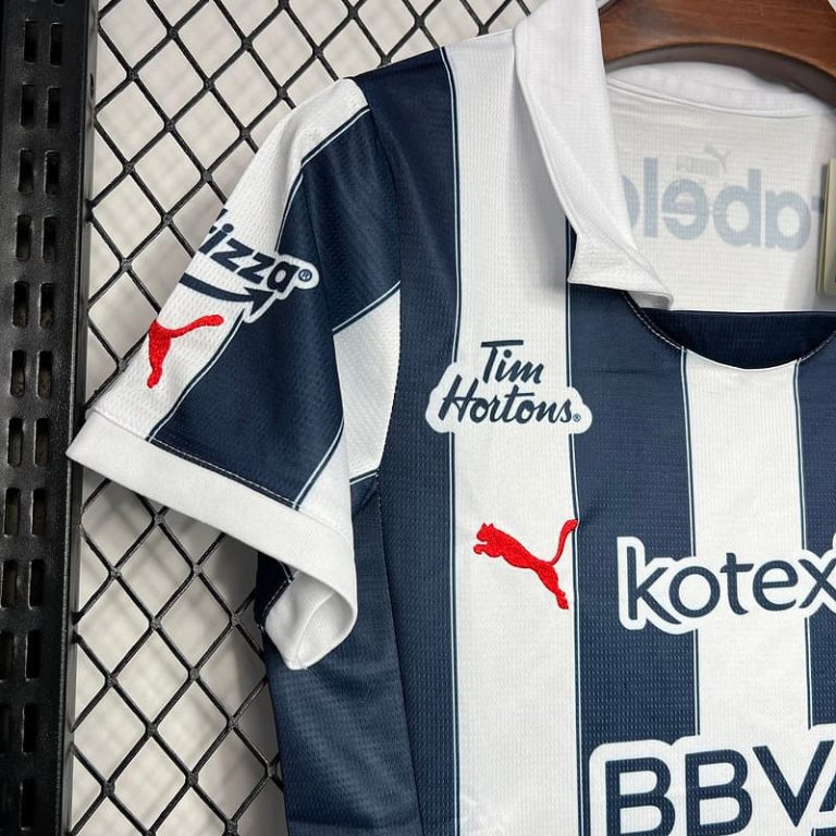 Mexico-Liga MX Monterrey home woman soccer jersey Summer Sportswear GS193-3
