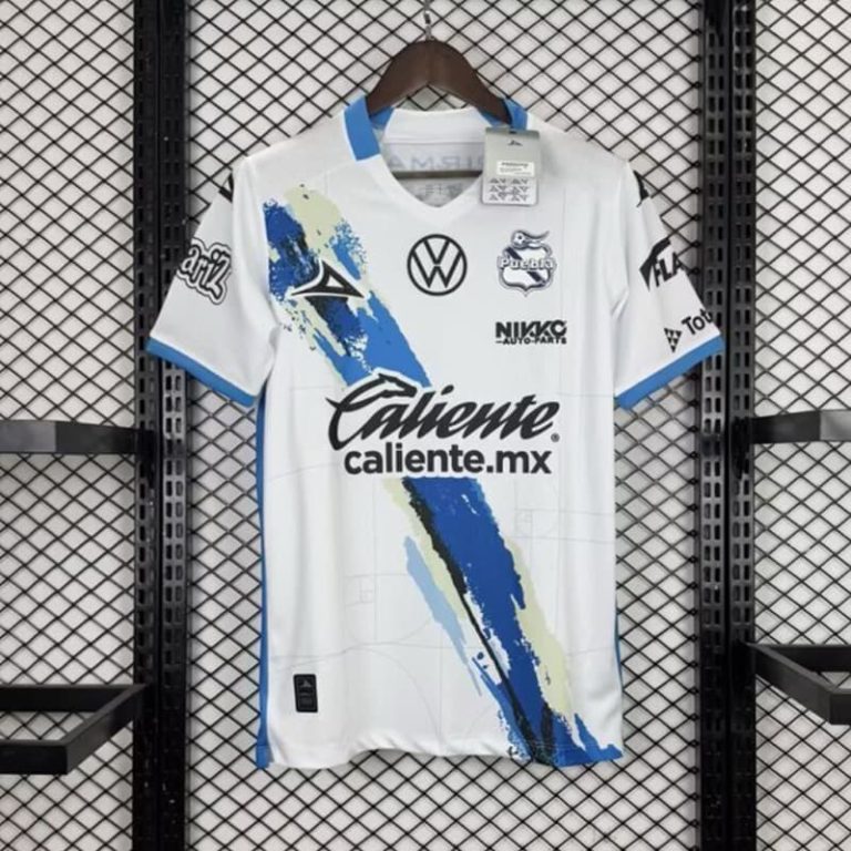 Mexico-Liga MX Puebla Home Soccer Jersey Summer Sportswear GS167-1
