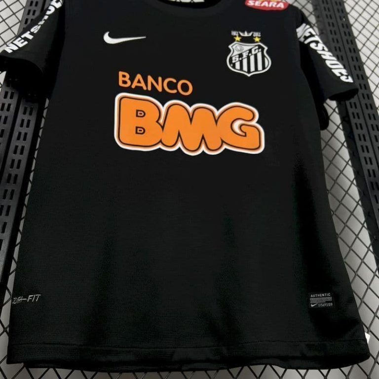Mexico-Liga MX Santos away black retro jersey Summer Sportswear GS166-3