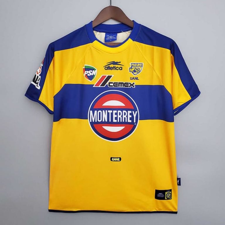 Mexico-Liga MX Tigers home Jersey Summer Sportswear GS235-1