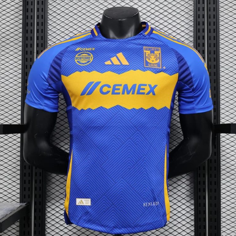 Mexico-Liga MX Tigre away blue player version jersey Summer Sportswear GS230-1