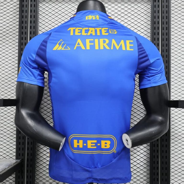 Mexico-Liga MX Tigre away blue player version jersey Summer Sportswear GS230-2