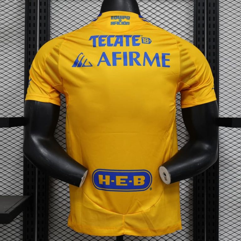 Mexico-Liga MX Tigre home player version jersey Summer Sportswear GS231-2