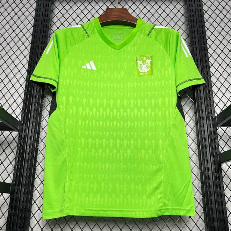 Mexico-Liga MX Tigres Green Goalkeeper jersey Summer Sportswear GS233-1