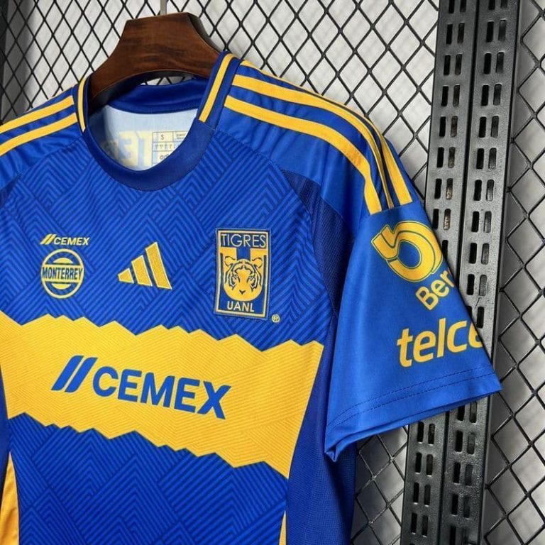 Mexico-Liga MX Tigres blue soccer jersey Summer Sportswear GS232-3