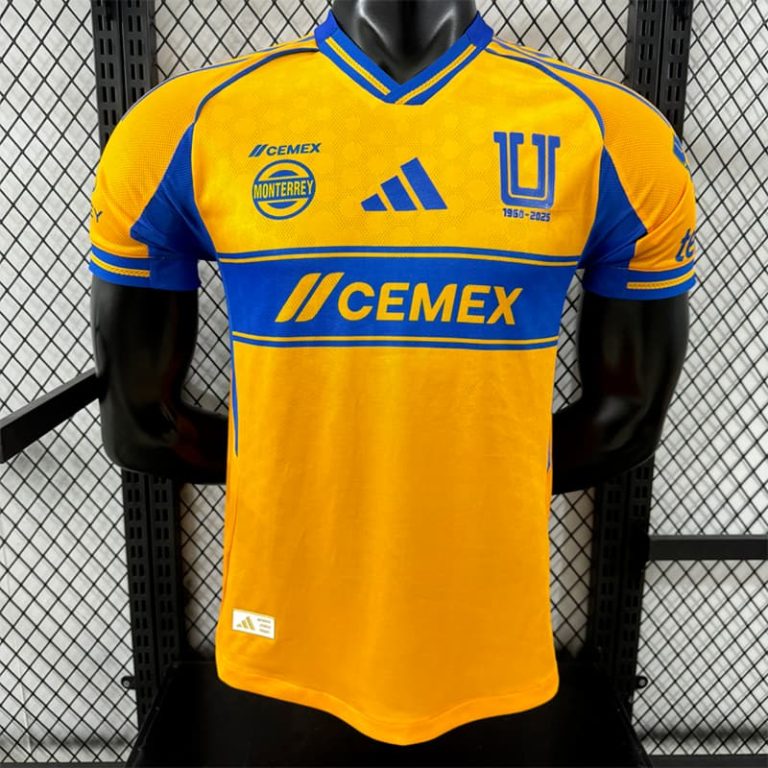 Mexico-Liga MX Tigres home player version jersey Summer Sportswear GS187-1