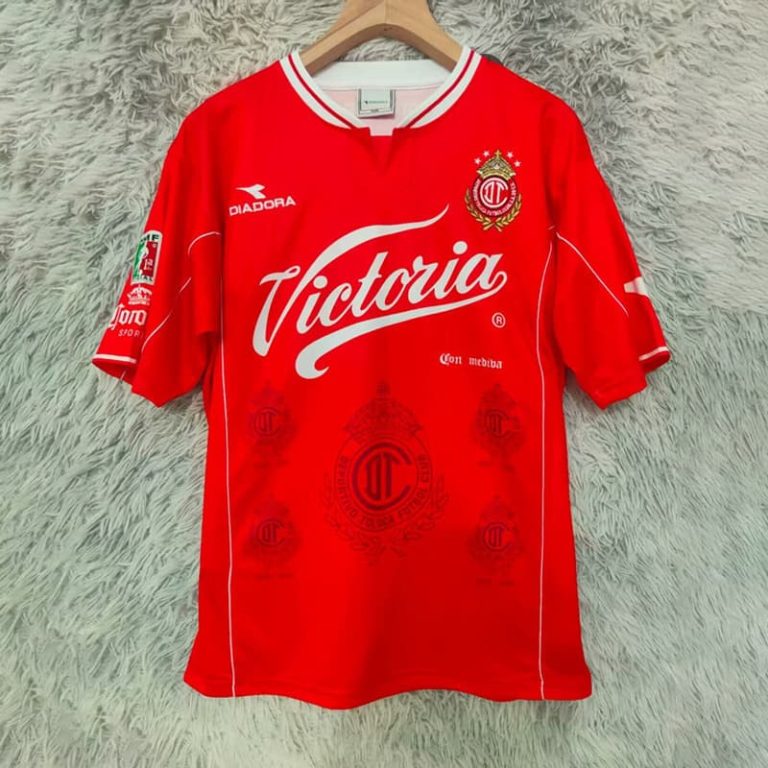 Mexico-Liga MX Toluca retro jersey Summer Sportswear GS159-1
