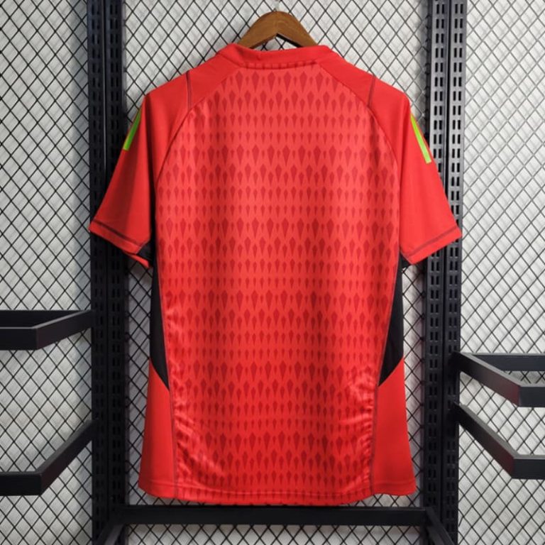 Mexico-Liga Tiger Red Goalkeeper jersey Summer Sportswear GS227-2