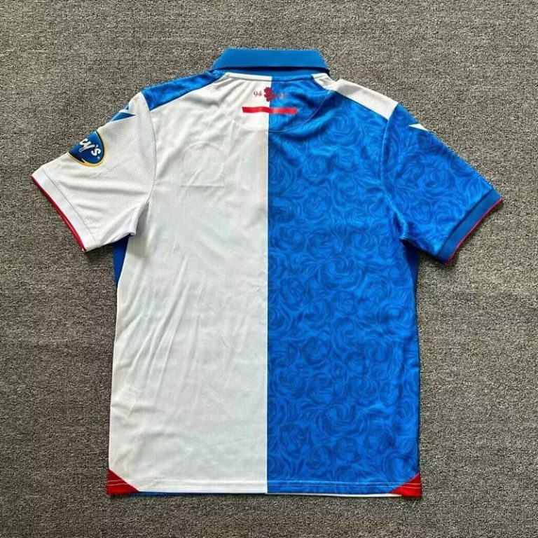 UK-Premier League Blackburn Rovers home soccer jersey Summer Sportswear GS153-2