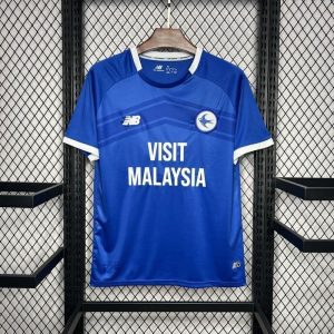 UK-Premier League Cardiff City F.C. home soccer jersey Summer Sportswear GS142