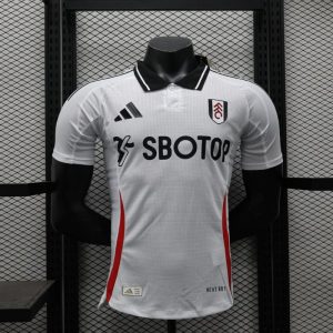 UK-Premier League Fulham F.C. home player version jersey Summer Sportswear GS149