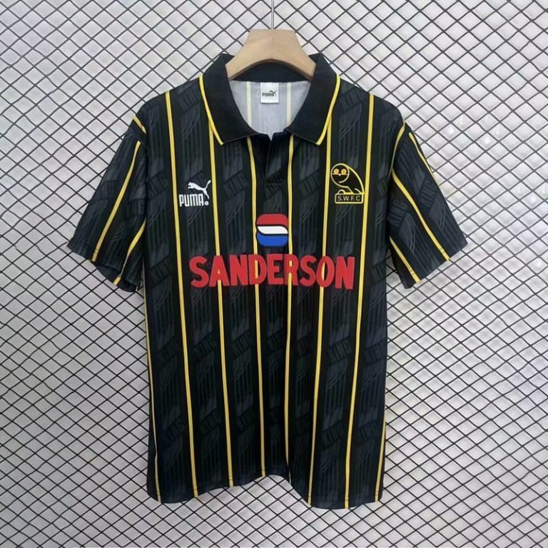 UK-Premier League Sheffield Wednesday home away retro jersey Summer Sportswear GS152-3